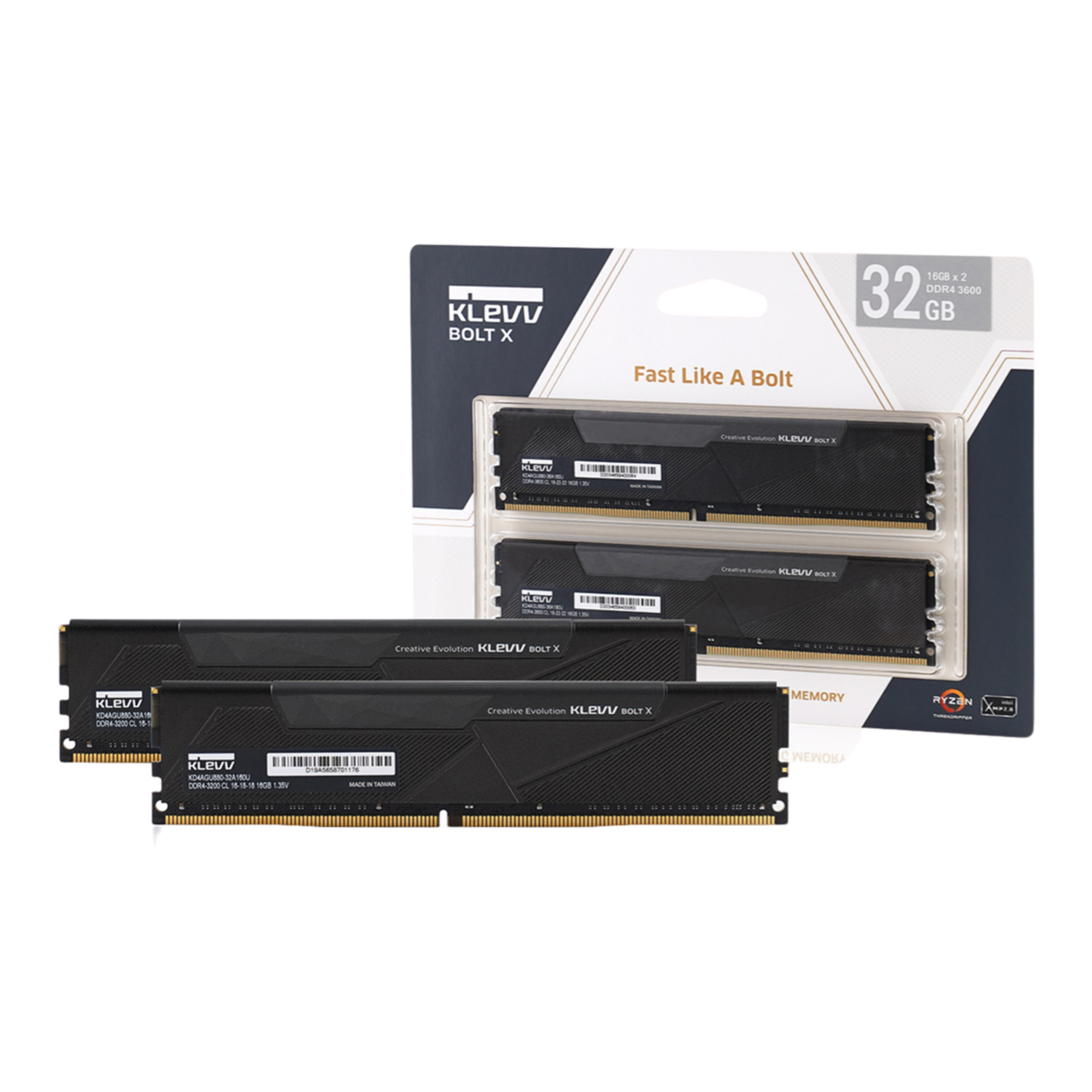 KLEVV BOLT X DDR4 3600 CL18 (2x16GB)